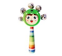 Handle Bells For Kids Smile Jingle Hand Bells Cartoon Lightweight