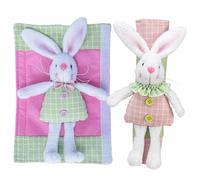 Handle Cover - Polyester, 9.25x6.5in Door Protector Easter Bunny Design | Decorative Appliance Handle Covers Cute & Seasonal, Fridge Handles Covers For Microwave, Oven, Dishwasher, Kitchen
