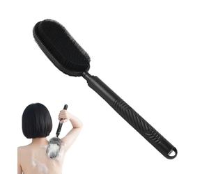 Handle for Ease: The Back Scrubber's adjustable handle provides flexible positioning, allowing individuals to its length for optimale use as a shower and massage tool, enhancing