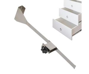 Handle-Less Drawer Jig - Tight Fit Precise Locator, Drawer Mounting Template Tool For Professionals, Carpenters, Enthusiasts, Furniture Assembly, Home Renovation Projects, Cabinet Hardware
