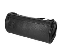Handlebar Bag, Bike Bag Handlebar Mount Pack, 1,8 L PU Leather Waterproof Cycling Accessories For Road Mountain Commuting Electric Scooter Travel Outdoor Riding Adults