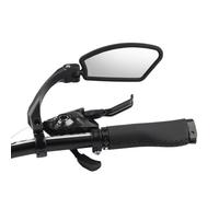 Handlebar Bike Mirror, 360° Adjustable Stainless Steel Rearview Mirror with Universal Fit Easy Install No Tool Mounting Bicycle Accessories for Bicycle Mountain Bik (Destra)