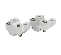 Handlebar Clamps Riser Per Honda nc750x NC700X NC750X CB500X CB500F CB300F Riser manubrio moto 30mm Morsetto di innalzamento(White)
