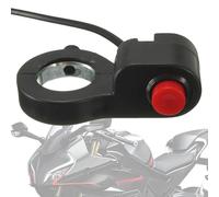Handlebar Horn Switch - ABS | Horn Button Handle Mount Control Button | Horns Control Engine Stop Start Buttons for Motorcycles, scooter, biciclette, and General Vehicle Use