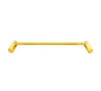 Handlebar motociclistico universale 7/8 "22 mm Sterzo in alluminio Bilancio di resistenza Leva Compatibile con la maggior parte delle bici(Gold)