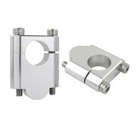 Handlebar Riser Compatibile Con Aprilia Per RX125 2018-2024 Per Tuono V4 2021-2024 Per Shiver 2008-2021 Moto Con Adattatore Di Estensione Del Morsetto Riser Offset