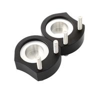 Handlebar Riser Compatibile Con Per ZX-14R 2006-2022 2PCS Manubrio Bar Riser Mount Clamp Adapter Accessori Moto Estendere L'adattatore Mount Extension