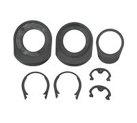 Handlebar Spacer Set | Top - Grade Plastic Stem Spacers for Mountain & Road Riding | Easy Installation & Removal Washer Kit | 7 - Piece Replacement Accessories