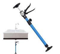 Handlebel - Giacca, lavoro rapido in acciaio - di supporto per sollevamento telescopico, terzo strumento manuale, presa manuale per carico a cricchetto, cappuccio portata, muro a secco