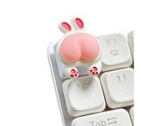 Handmade: ABS Keycaps Pinkness Piggy Conigli Gatti Orso Butt Keycap Per Tastiere Meccaniche ESC Customizeds