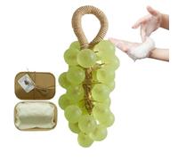 Handmade Bath Soap, Grape Shape Natural Facial Cleanser, Moisturizing Gentle Bar Soap, Skin Friendly Hydration Solution, Refreshing Cleansing Function, Bar for Men Women Kids Household Travel