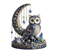 Handmade Beadwork Needlework Project - Wildlife Sculpture Supply Box, Instructional Threading Toy Pack | Leisure Vacation Entertainment Mosaic, Grownups Bookshelf Mantel Stand Office Classroom Show