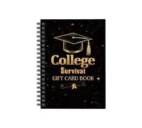 Handmade Card Book, Decorative Survival Booklet, Creative Graduation Journal, College Student Dorm Keepsake, University High School Memory Organizer, Stationery Accessory for Teens, Birthday, Room