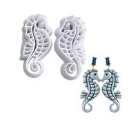 Handmade Clay Jewelry Cutter Seahorse Orecchino Stampi Set Meduse Orecchino Cutter Accessori Moda per Orecchini Unici Timbri Animali Marini