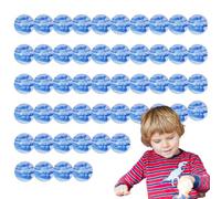 Handmade Colored Glass Marble - Mini Planet Ornament, Mixed Color Decorative Marble, Aquarium Vase Accessory | Suitable for Fish Tanks Home Decor Craft Projects Tabletop Display Artistic Arrangement