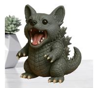 Handmade Dog Desktop Sculture, Dog Figurine, Small Realistic Cute Animal Figurine for Desktop TV Cabinet Fireplace Bookshelf Workplace Home Decoration