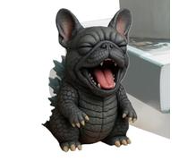 Handmade Dog Desktop Sculture, Dog Figurine, Small Realistic Cute Animal Figurine for Desktop TV Cabinet Fireplace Bookshelf Workplace Home Decoration