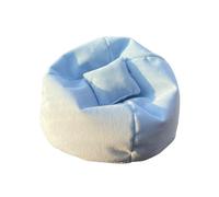 Handmade Doll Chair, Cute Miniature Sofa Ornament, 15cm Display Furniture with Table, Plush Fabric Decor, Toy Accessory with Cute Style, Furniture for Room Adorable Sofa Display Ornament