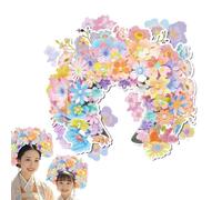 Handmade Flower Headwear, Children's Hair Flower Kit, Cultural Hair Decoration, Hair Accessory, Festival Hair Headwear, Cosplay Hair Decoration, Stage Performance Headwear, Hair Flower Material