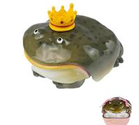 Handmade Frog Case Compatible with AirPods 4 & Pro 3, Cute Funny 3D Animal Silicone Earbuds Cover, Quirky Weird Toad Skin Protector, Shockproof Novelty (for Airpods 2,#1)