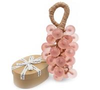 Handmade Grape Cluster Shaped Soap for Face Wash and Hand, Natural Cold Process Artisan Soap with Long-Lasting Fragrance, Hang Decor Gift for Men and Women (#1)