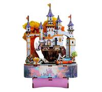 Handmade Halloween Puzzle Music Box Decorazione del partito Kit Artigianato di Legno Per Progetti di Vacanza E Regali Halloween Tema Musica Puzzle