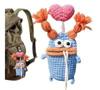 Handmade Key Case Cuddly Crochet - Sausage Mouth Car Key Holder Car Holder