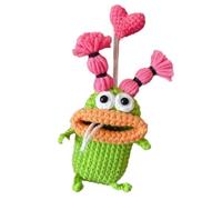 Handmade Key Case Cuddly Crochet - Sausage Mouth Car Key Holder Car Holder