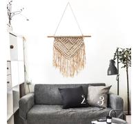 Handmade Macrame Wall Hanging Tapestry Bohemian Chic Home Decorative Interior Wall Decor Bohemian Ethnic Apartment Dorm Room Art D