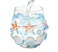 Handmade Marine Animal Glassware - 3D Sculpted Sea Creature Wine Glass |
