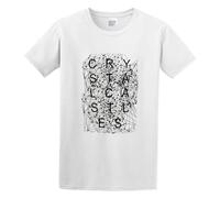 Handmade Noodles Castles Mens Crimewave Casual Round Neck T Shirt White XXL