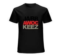 Handmade Noodles Jabbawockeez Dance Stack LogoMens Casual Custom Short Sleeve Cotton T Shirt Black S