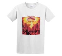 Handmade Noodles Nuclear Assault Game Over '86 Trash Metal Band Casual Round Neck T Shirt White 3XL