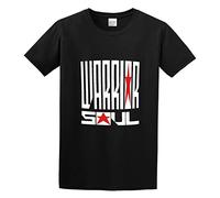 Handmade Noodles Warrior Soul Band Red Star Logo Men Simple Tshirt Black XL