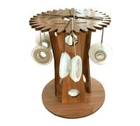 Handmade Rope Braiding Disc - Round Thread Weaving Disk | Braiding Stand Rope Weaving Board | Bracelets Weâving Board, Hand Ropes Brâiding Disk for Jewelry Making, Hand Ropes