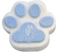 Handmade Squishy Big Cat Paw Silicone Squeeze Toys,Cat Paw Squishy, Stress Relief Squishies Squeeze Sensory Toys For Kids Teenagers Adults (Blue)