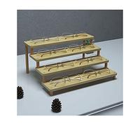 Handmade Wooden Eyeglass Holder Stand Spectacle Display Stand(Large)