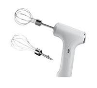 Handmixer - 3-Gang einstellbarer elektrischer Handmixer, elektrischer Schneebesen aus Edelstahl mit 1200-mAh-Akku, tragbarer Küchenmixer zum einfachen Schlagen und Backen