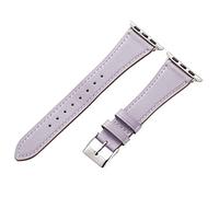 HANDODO - Cinturino elegante in pelle italiana autentica per donna per Apple Watch Series 11 10 9 8 7 6 5 4 3 2 1 SE SE2 Ultra 2, cinturino per iWatch 42 mm, 44 mm, 45 mm, 46 mm, 49 mm