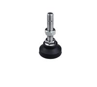 HANDOPCY Dotazione Piedini regolabili Gamba del tornio regolabile Diametro 40mm Tipo di filettatura Piedini livellamento regolabili Base girevole Gambe articolate(D40xM8x100mm)