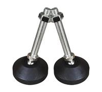 HANDOPCY Dotazione Piedini regolabili Piedini di supporto for mobili regolabili con vite fissa, piedini ancoraggio for macchina M8 M10 M12(Furniture Mat)