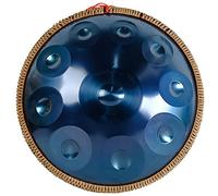 Handpan 2022 Nuovissimo Strumento For Batteria Premium, D3 A Bb CDEFGA, For Produzione Audio Professionale, Appassionato Di Musica, Con Borsa For Handpan, Bacchette, Treppiede For Batteria
