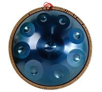 Handpan 2022 Nuovissimo Strumento For Batteria Premium, D3 A Bb CDEFGA, For Produzione Audio Professionale, Appassionato Di Musica, Con Borsa For Handpan, Bacchette, Treppiede For Batteria