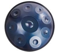 Handpan Armonico Drum Per Adulti Strumento A Tamburo Handpan 432HZ/440HZ Tamburo Hand Pan D Minore Handpan Steel Drums Strumento Professionale Per Esibizioni Professionali(Blue,9 Notes (432Hz))