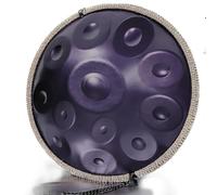 Handpan Drum 12 Notes, 432Hz D Minor Kurd Handpan Adulti Strumento, Hand Drum in Acciaio da 56 cm con Borsa Mazze e Supporto - per Meditazione Yoga e Terapia del Suono