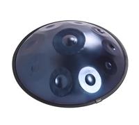 Handpan Drum 440 Hz 9 Tones 18 Pulgadas Handpan Instrument D Menor Hand Pan Music Percusión Armónica que Genera una Resonancia Cómoda Ideal para Principiantes en Sanación con Sonido, Meditación
