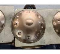 Handpan Drum 9 Note 432Hz D Minor 22 pollici con set regalo - Strumento musicale manuale di alta qualità in acciaio - perfetto per meditazione e relax