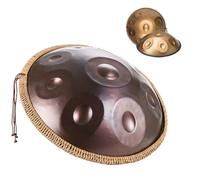 Handpan Drum Instrument 22 Pollici In Re Minore, Tamburo In Acciaio Per Adulti, Strumento A Percussione Per Tamburo In Acciaio Handpan Per Educazione Musicale/concerto/yoga Curativo Della Mente(Purple
