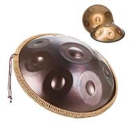 Handpan Drum Instrument 22 Pollici In Re Minore, Tamburo In Acciaio Per Adulti, Strumento A Percussione Per Tamburo In Acciaio Handpan Per Educazione Musicale/concerto/yoga Curativo Della Mente(Purple