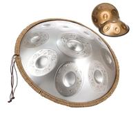 Handpan Drum Instrument 22 Pollici In Re Minore, Tamburo In Acciaio Per Adulti, Strumento A Percussione Per Tamburo In Acciaio Handpan Per Educazione Musicale/concerto/yoga Curativo Della Mente(Sun,12